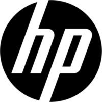 HP Logo Black